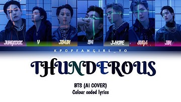 [AI COVER] How would BTS sing THUNDEROUS by STRAY KIDS