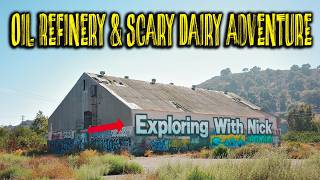 Urban Exploration: The Lost Oil Refinery & Haunted Scary Dairy