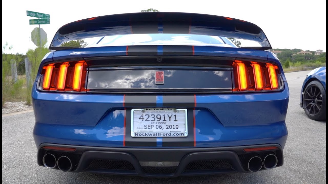Best of Shelby GT350 Exhaust Sound Compilation YouTube