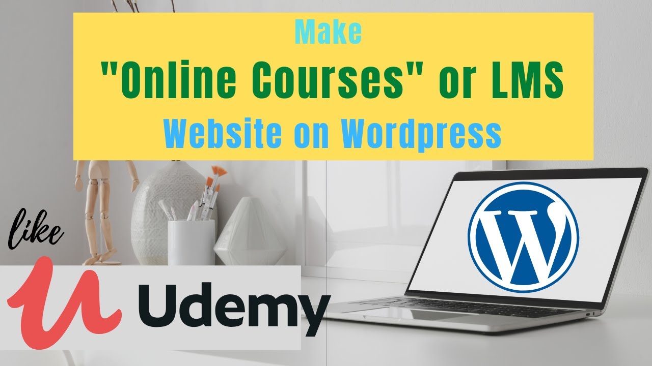 Create an Online Course, LMS, Educational Website Like Udemy using ...