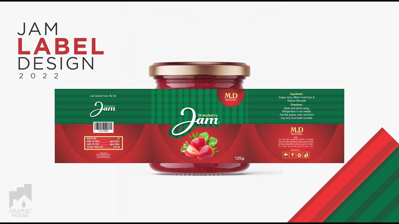 How to Jam Label Design in Coreldraw Graphic House Coreldraw