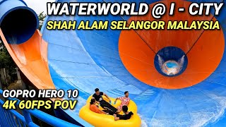Waterworld i - City Shah Alam Malaysia | walking tour POV | 4K 60 FPS
