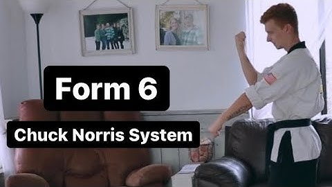 Form 6 “Pyong An Sahm Dan” - Chuck Norris System
