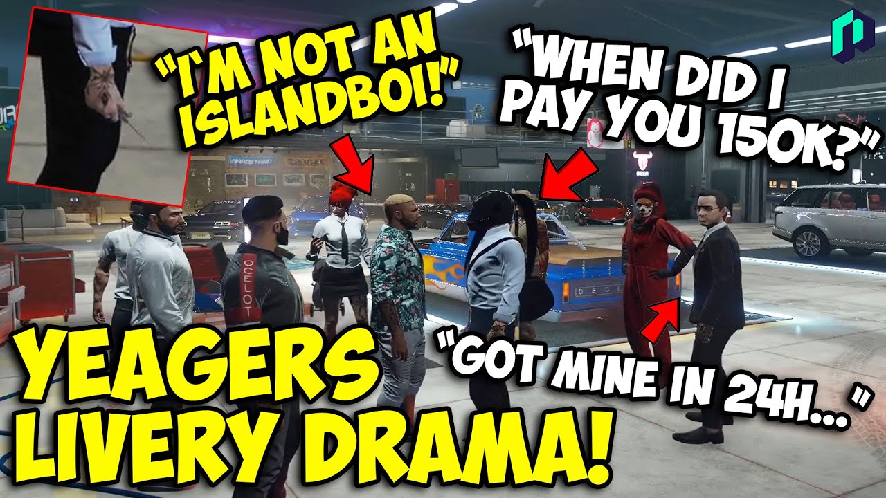 Yeager, Buddha, Dean HILARIOUS Problem With Tunershop Livery! (Multiple POVs) | GTA RP NoPixel