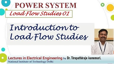 PS102 Introduction to Load Flow Studies