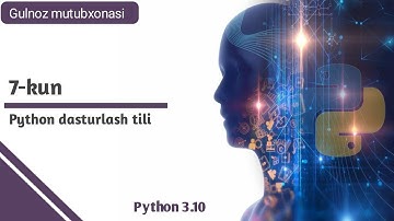 Python 7-kun | Fayllar bilan ishlash