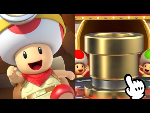 Mario kart Exploration tour: Pipe one - Captain Toad. Can we get him?!!!!