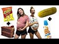 Testing Weird Pregnancy Cravings || Taylor & Vanessa