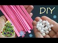 How to make a snowflake ❄️ Craft from foamiran❄️❄️❄️ Christmas