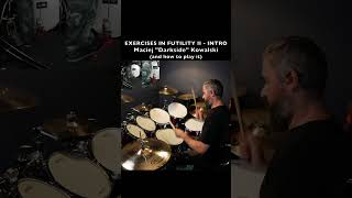 MGLA - EXERCISES IN FUTILITY II - DRUMS - Darkside - How to play it