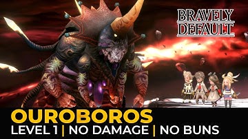 Bravely Default HD Remaster: Ouroboros (Level 1 | One Turn Kill | Hard)