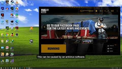 FIX PUBG Lite PC launcher shows running but the game does not run (stuck at running)