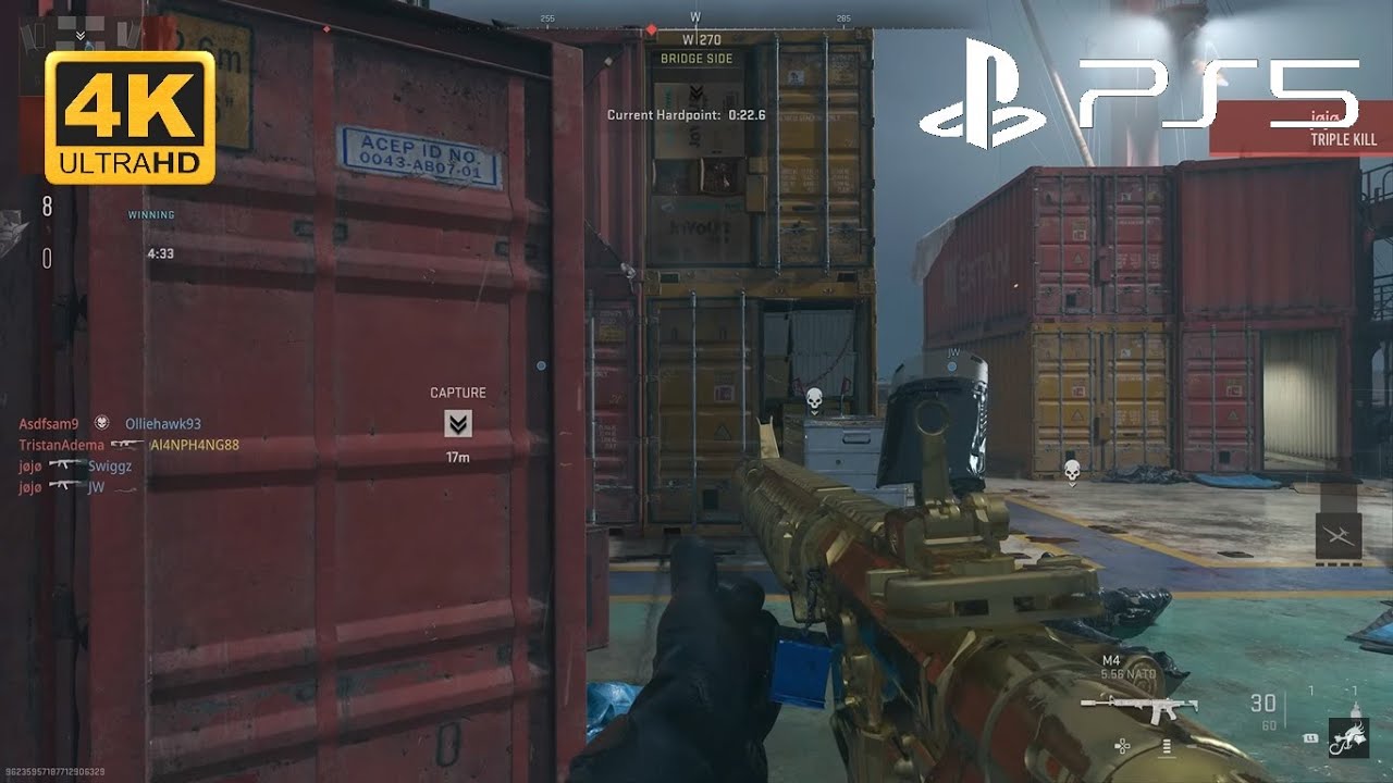 Call of Duty: Modern Warfare 2 Multiplayer (Shipment Map) | PS5 Gameplay (4K 60FPS)