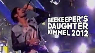 The All-American Rejects - Beekeeper&#39;s Daughter (Live at Jimmy Kimmel Live TV Show 2012)