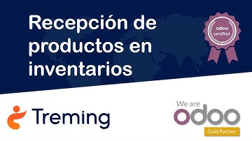 Odoo eLearning - Recepción de productos en inventarios
