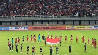 MERINDING!! SATU STADION MENYANYIKAN LAGU TANAH AIRKU ATAS KEMENANGAN INDONESIA MELAWAN VIETNAM