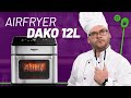 Versatilidade na cozinha: Assa, frita e grelha! Análise da Airfryer Dako 12L