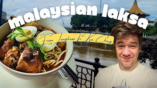 My 1st LAKSA in BORNEO, Eating My Way from LANGKAWI to KUCHING