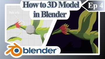 How to 3D model creatures concept art in Blender (the way i know)
