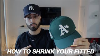 HOW TO SHRINK YOUR FITTED HAT
