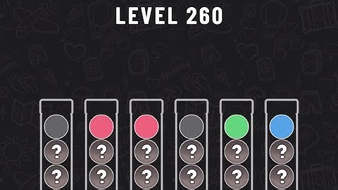 Ball Sort Puzzle Level 260 #ballsortpuzzle #ballsortpuzzlegameplay #puzzlegame #mobilegames