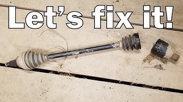 The fast way on how to replace a rear Polaris RZR XP1000 - XP Turbo - Turbo S axle (East lake axle)