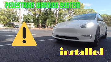 Tesla Pedestrian Warning System Finally Got Installed