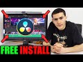 How to Install DaVinci Resolve 16 FOR FREE (2021)