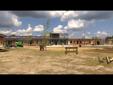 Advanced Career Education Center at Highland Springs - Construction Update - July 2023