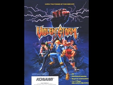Violent Storm 1993 KONAMI