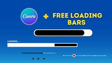 How To Make  Loading Bar  In  Canva  l Animated Bar