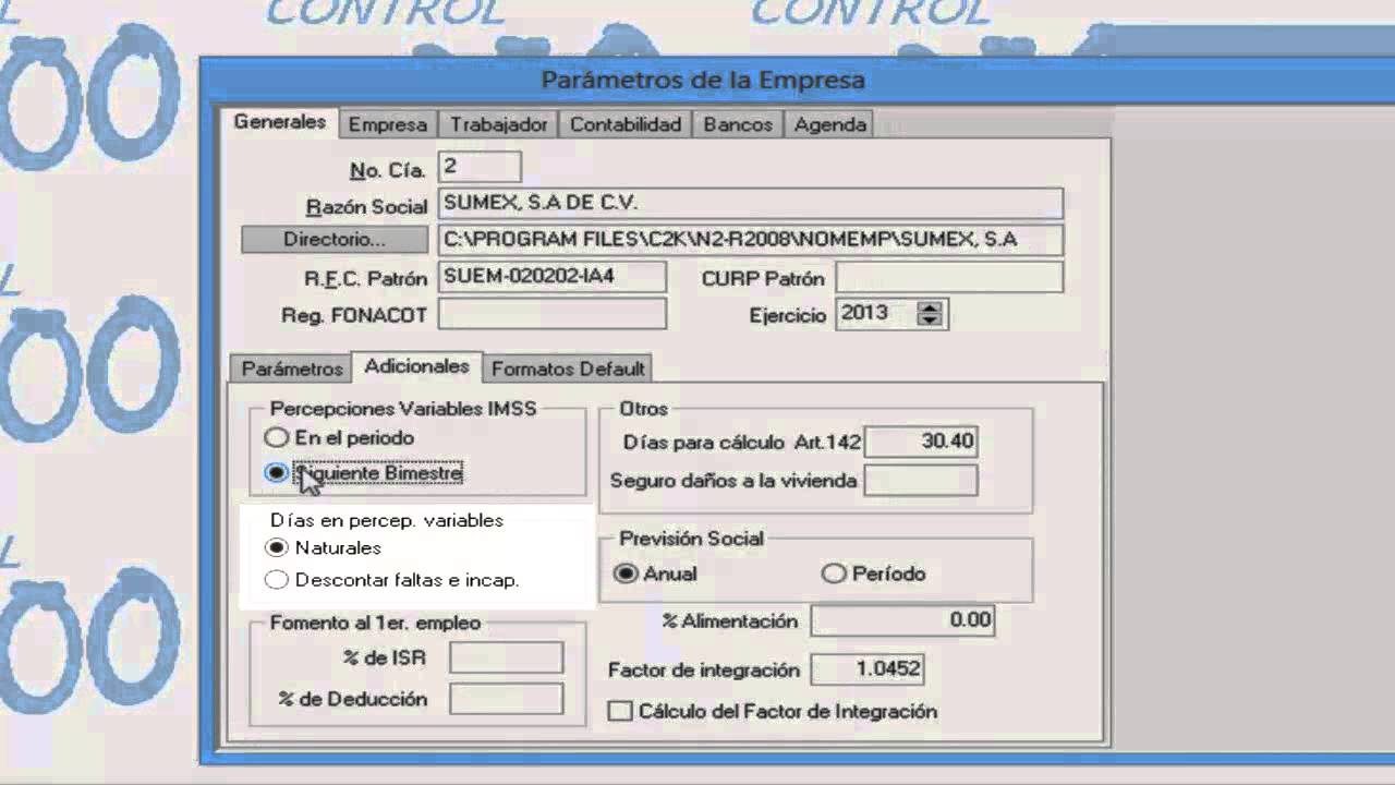 Control 2000 Curso Básico N2 Parámetros 1 de 4 - YouTube