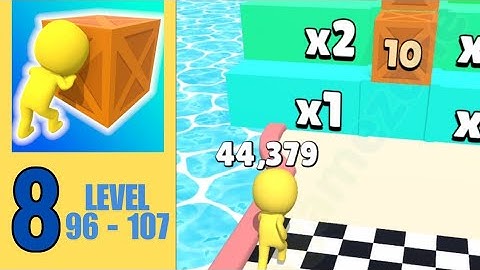 @jellymergegames - Push Harder 3D (Level 96 - 107) #devagamezone #cutiepie22yt ##pushharder3d