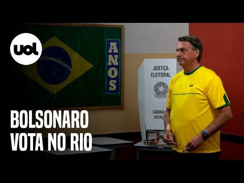 Bolsonaro vota e não se compromete a respeitar o resultado das eleições