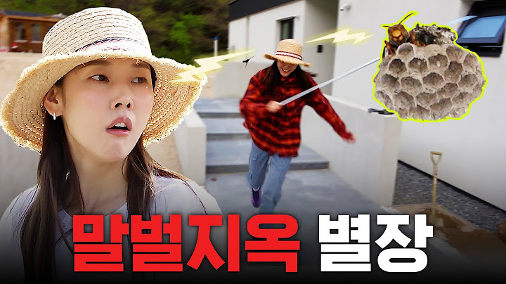 🐝Biggest Crisis in Villa Life🐝 Han Hyejin touched the beehive while planting landscaping tree