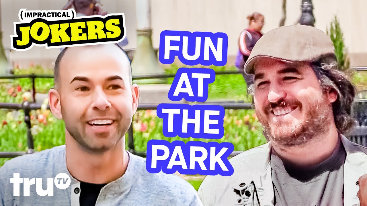 ⁣Funniest Park Challenges - Part 2 (Mashup) | Impractical Jokers | truTV