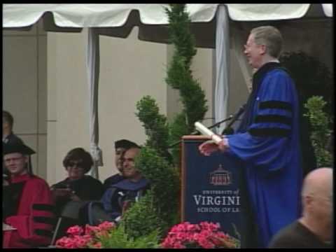 2010 University of Virginia School of Law Commencement Ceremony