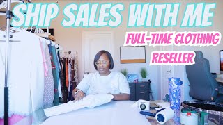 SHIP WITH ME: What&#39;s Selling NOW on Poshmark, eBay, Mercari | Small Online Business Sales