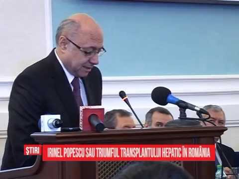 Irinel Popescu sau triumful transplantului hepatic în România