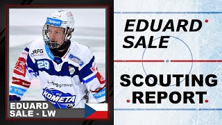 Kraken take forward Eduard Sale with 20th pick in 2023 NHL draft