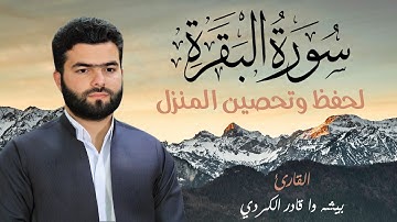سورة البقرة كاملة للقارئ الشيخ بيشه وا الكردي بصوت هادئ ومريح 😌 لحفظ وتحصين المنزل 🏠