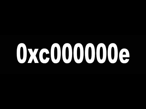 Vídeo: Como Corrigir O Erro De Inicialização 0xc000000e No Windows 10