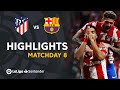 Resumen de Atlético de Madrid vs FC Barcelona (2-0)
