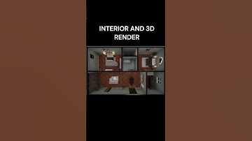 From 2D floorplan to mesmerising 3D reality! #design #render #floorplan #autocad #architecture