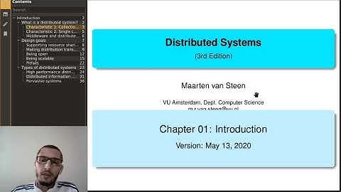 Distributed systems course. Lecture 1: Introduction | درس الأنظمة المُوّزعة. المُحاضرة 1: مدخل