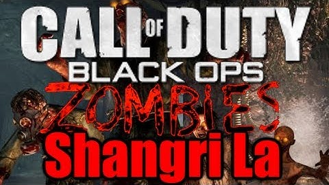 COD Black Ops Zombies - Shangri La Part 1 By Lew2Bail