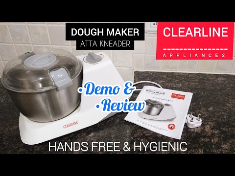 CLEARLINE Atta Kneader Demo and Review || CLEARLINE Dough Maker DEMO and REVIEW || Amazon