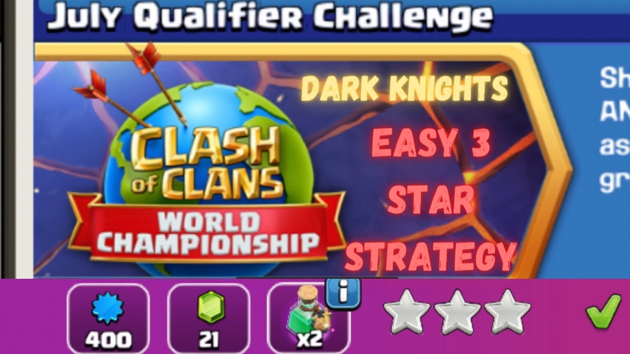 HOW TO EASILY 3 STAR THE JULY QUALIFIER CHALLENGE | 3 STAR STRATEGY FOR JULY EVENT | Clash of Clans
