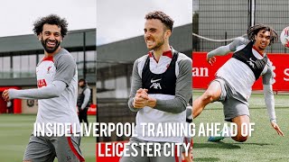 INSIDE LIVERPOOL TRAINING AHEAD OF LEICESTER CITY | Luis Diaz’s GRIDDY, Trent’s Magic | 4K PICTURES