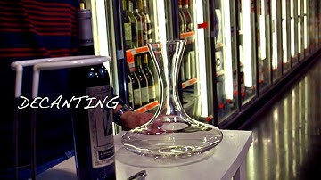 How To Decant A Bottle of Wine | Clint Ayesh c s w